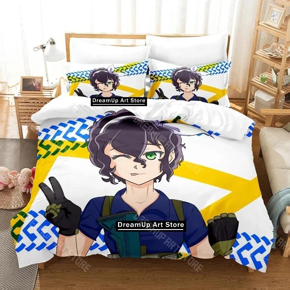3D Print Bakuman Bedding Set Single Twin Full Queen King Size Bed Set Adult Kid Bedroom Duvetcover Sets 3D Print Anime Bed Sheet
