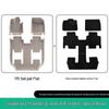 Ideal I8 Car Floor Mat Set: Compatible with 25 Models - Includes TPE Floor, Trunk, and Seat Back Mats.