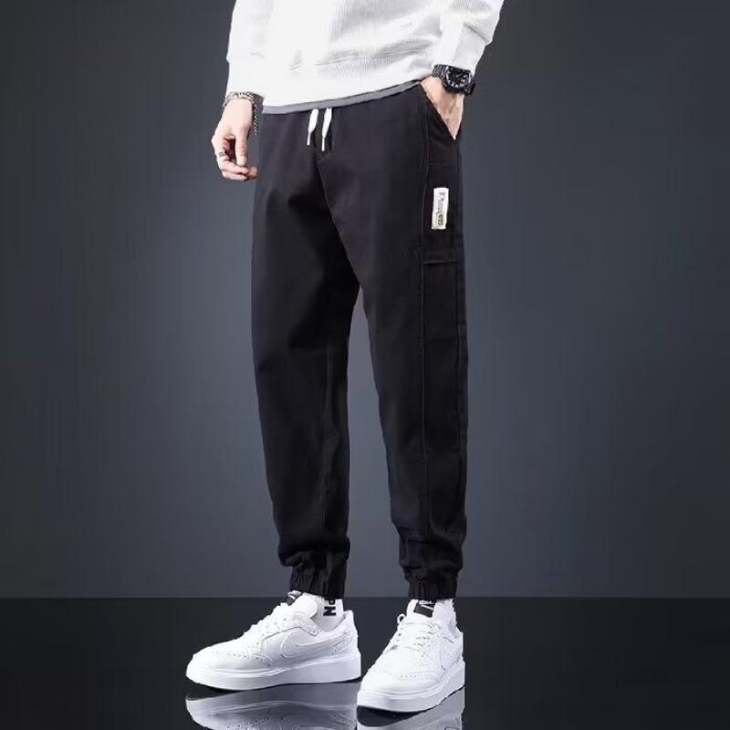Versatile Men's Loose Straight-Leg Casual Joggers - 2026 Trendy Hong Kong Style