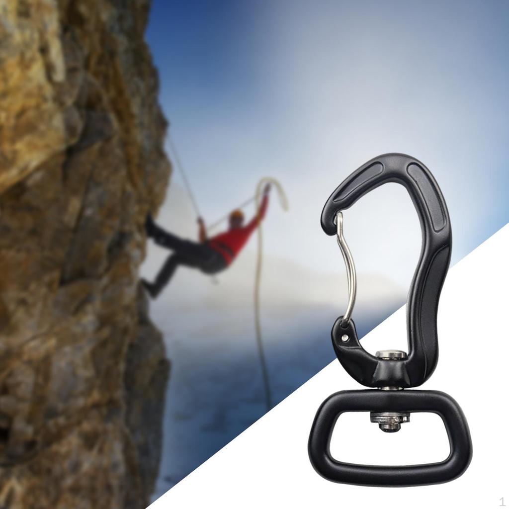 Rotating Carabiner Clip for Outdoor Activities