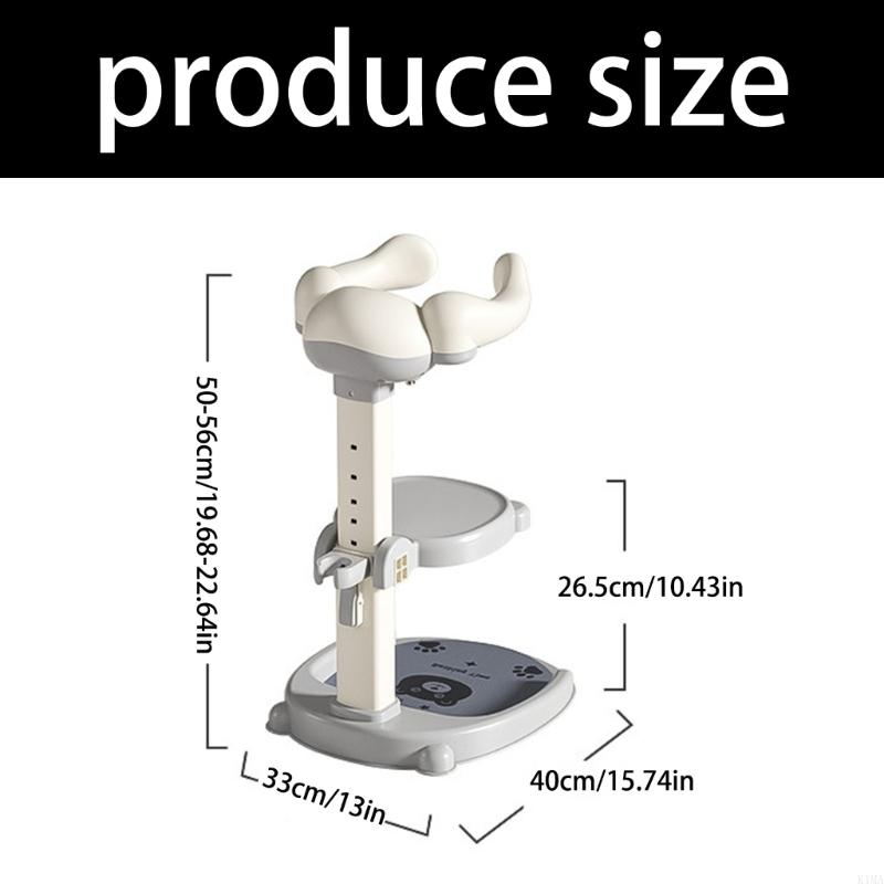 K1MA Infant Standing Bath Platform Ergonomic Structure Safe Nonslip Design Easy Maintenance Foldable Space Efficient