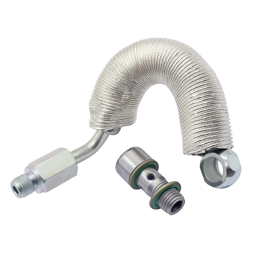 Auto Turbolader Kühlmittel Rücklaufschlauch Tragbare Ölleitung Rohr Typ 1