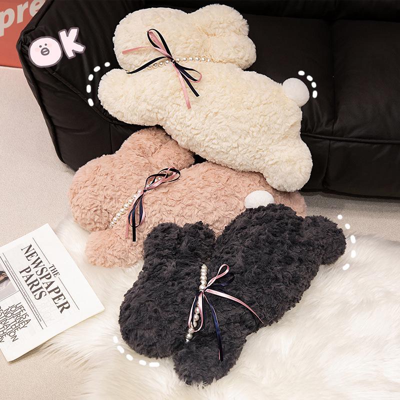 

Pearl Rabbit Plush Pillow Doll - Christmas Gift & Leg Clip Cushion 50cm 400g
