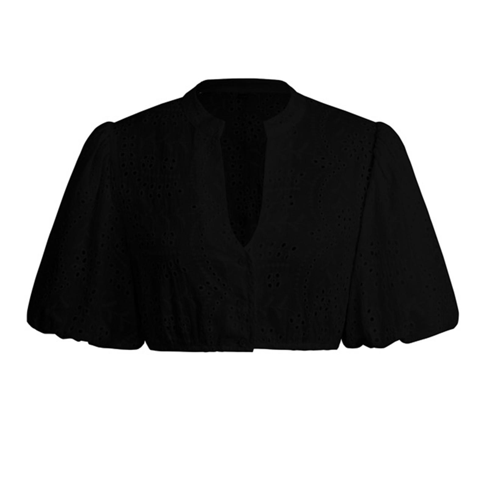 

Женская футболка с кружевной отделкой и маленьким вырезом для пивного фестиваля XL чёрный