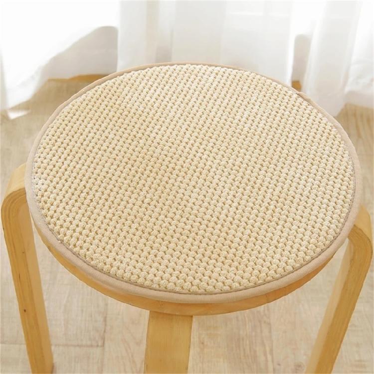 Universal Round Seat Cushions NonSlip Fabric Detachable Chair Pad For Indoor Outdoor Chairs