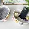 Handmade Woven Cotton Storage Basket Sharpless Cotton Rope Environmentally Friendly Desktop Organizer Star Pattern Soft Texture