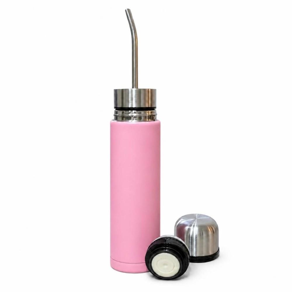 Borraccia Termica Sottovuoto 500ml/750ml con Cannuccia Integrata Borraccia Isolante da Viaggio Uso Quotidiano