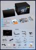PORMIDOAUTO 2K Large Screen QLED LCD Android Car Navigation Audio for Watching Online Videos like YouTube and Wireless Capcom Compatible 1DIN Car