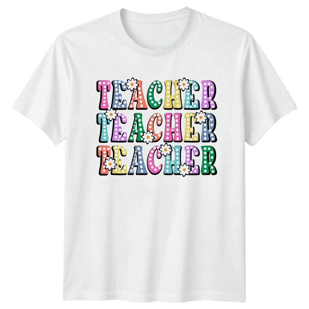 Teacher Teacher Teacher Unisexs TShirt EleUnisextary Teaching Back To School S