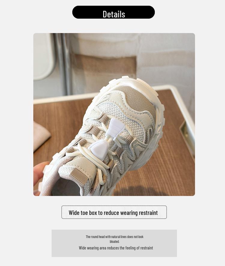 Women's Platform Sneakers: Retro Chunky Sole, Height-Boosting, Casual Sports Shoes for Spring/Autumn 2026.