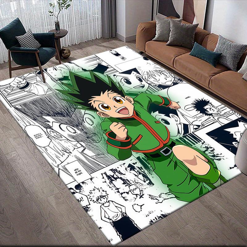 

Hunter x Hunter Gon Solo Anti-Slip Floor Mat, Rectangular Carpet for Bedroom, Game Area & Living Room 60x90cm