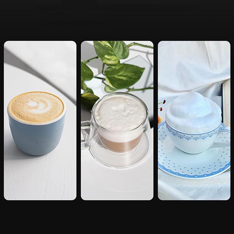 Handheld Electric Milk Frother Automatic Rotary Whisk Cappuccino Coffee Cream Whisk Foam Mixer Kitchen Mixer Egg Beater