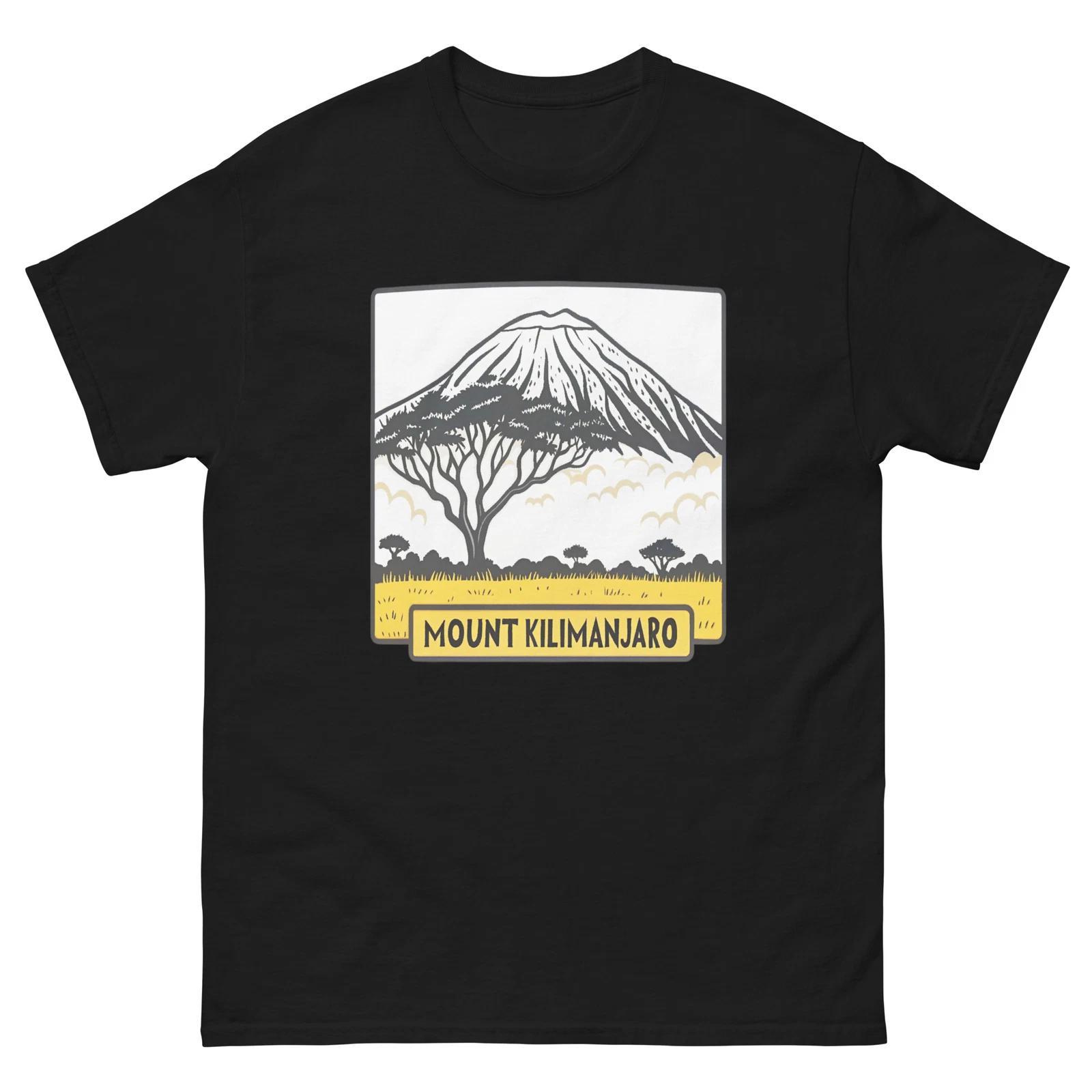 Mount Kilimanjaro Attraction Landmark Travel T-Shirt XL