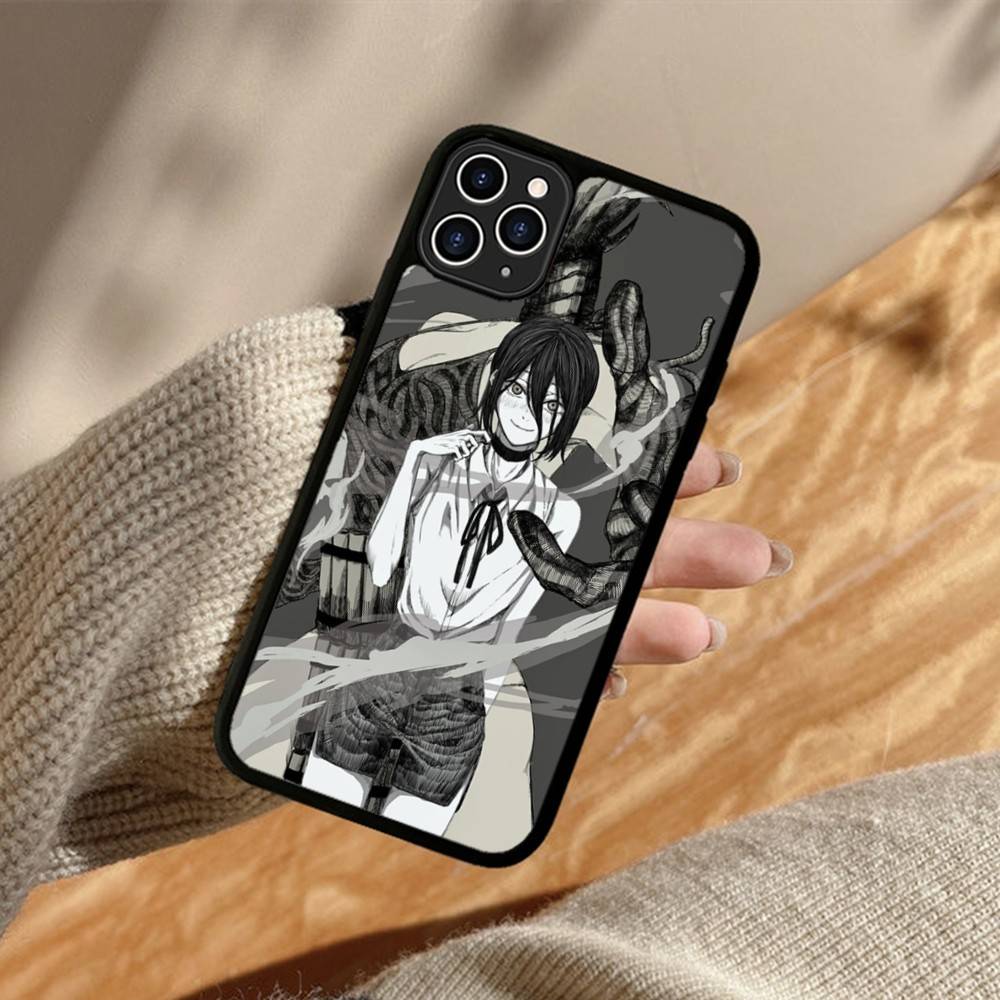 Anime C-Kettensägen-M-Mann Handyhülle Für iphone 11 12 13 14 15 Pro Max 17 16 Plus Harte PC+TPU Rückseite