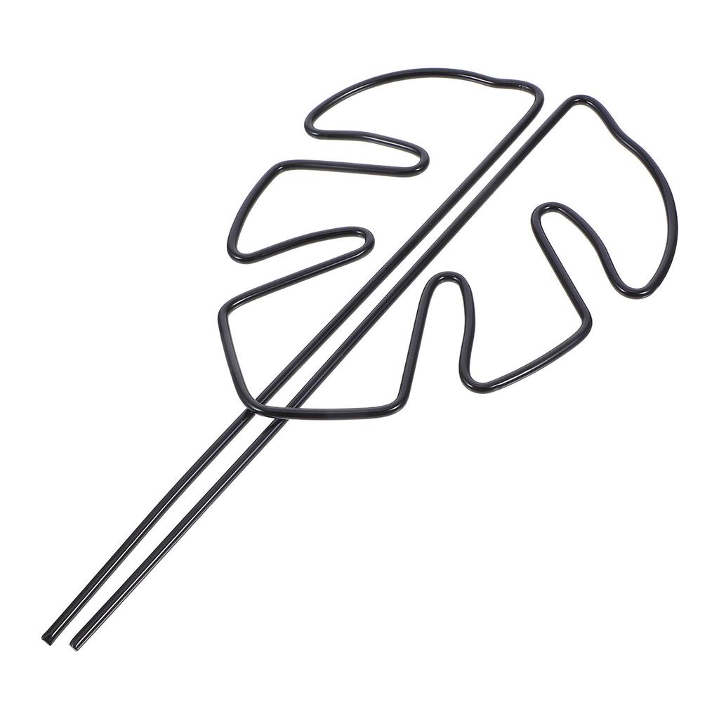 Leaf Shaped Reusable Plant Support Stake for Monstera Plants Antitipping Lightweight Easy Install Aesthetic Functional Growth