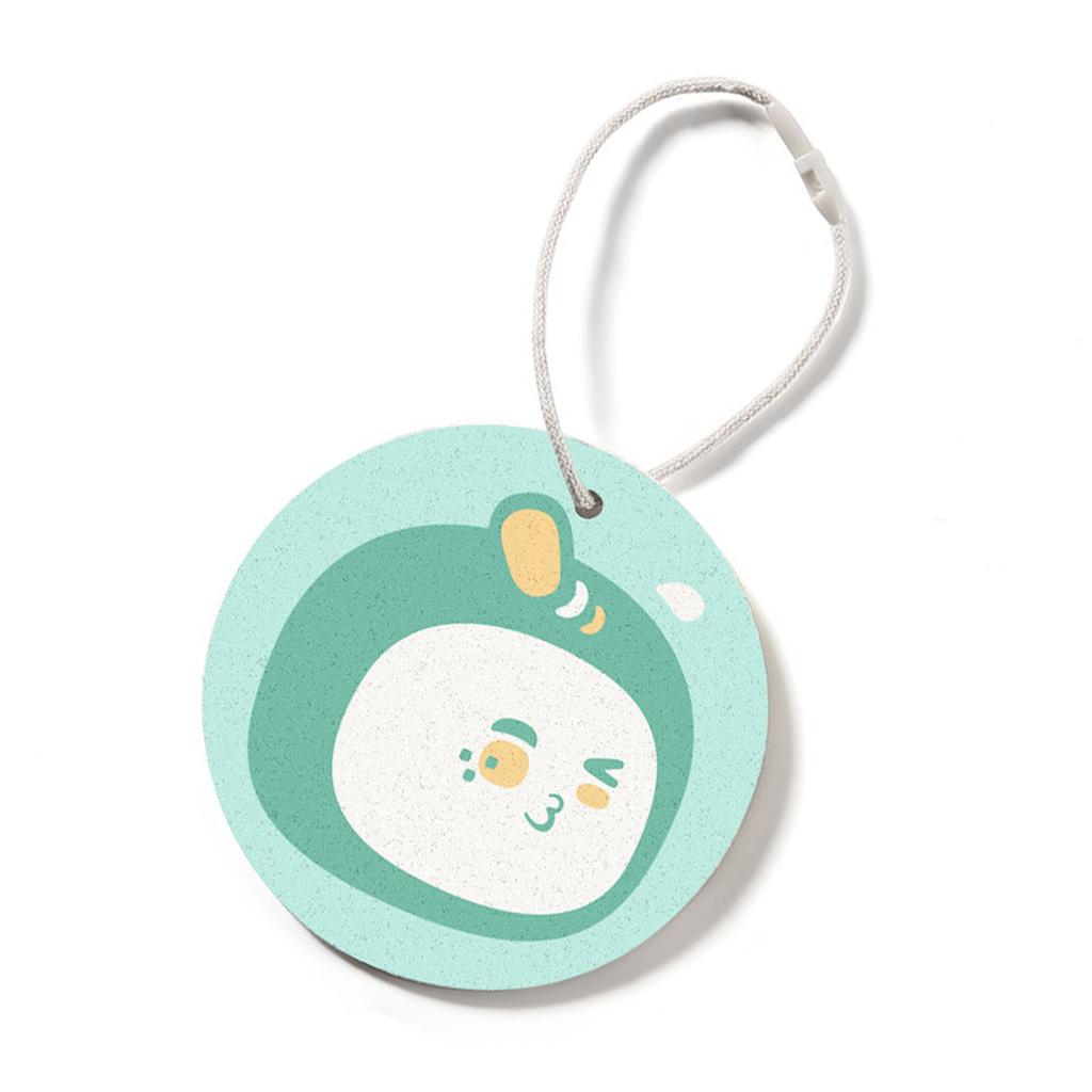 Scrub Sponge Cartoon Wood Pulp Cotton Compressed Absorbent Dishwashing Sponge for Kitchen Pot