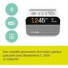 Wireless Alarm Clock - PURE - Pure Moment Charge - Natural Sounds - Wireless Charger - Wake-up Light