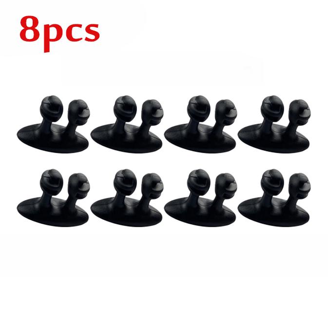 Car Dashboard Cable Manager Hook Headphone Line Data Wire Organizer  Phone Charging Cable Clamp Clips Holder Accessories