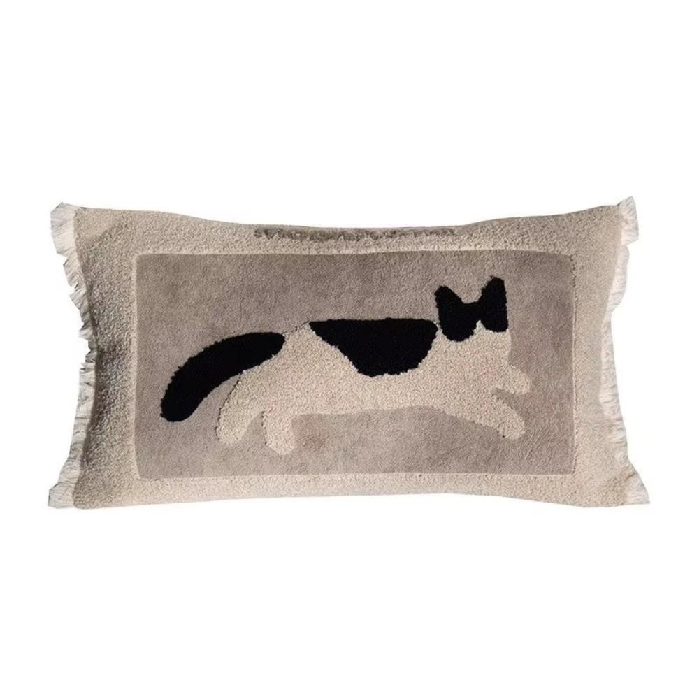 Nordic Style Animal Pillow Cover Washable Sofa Cushion Pillow For Bedroom