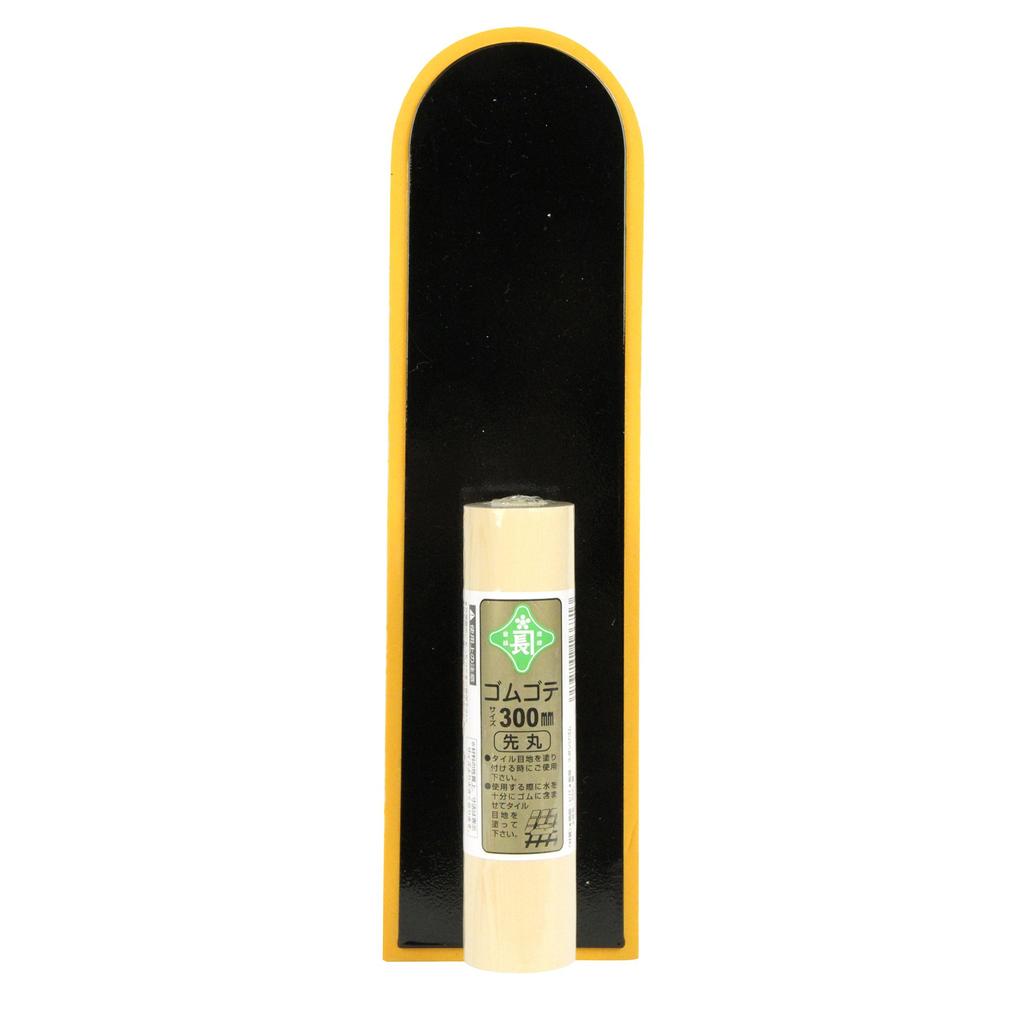 Midoricho Rubber Trowel Round Tip 300mm
