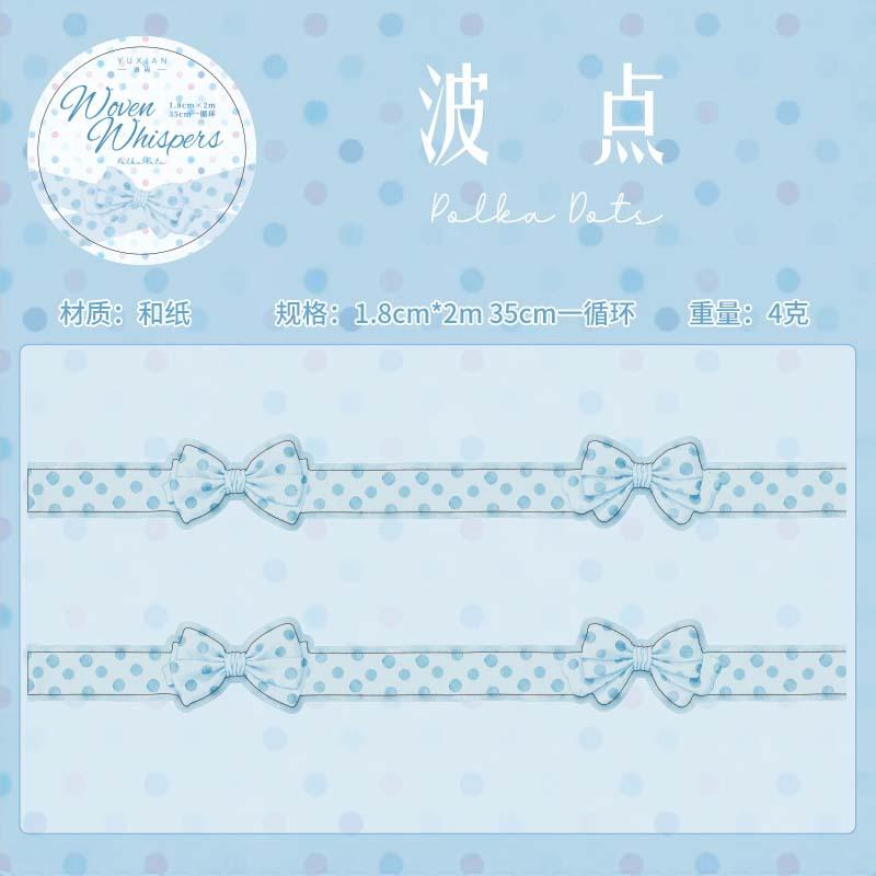 1pcs DIY Decoration Adhesive Tapes Japanese Weaving narrative Washi Tapes Masking Tapes stickers stationery