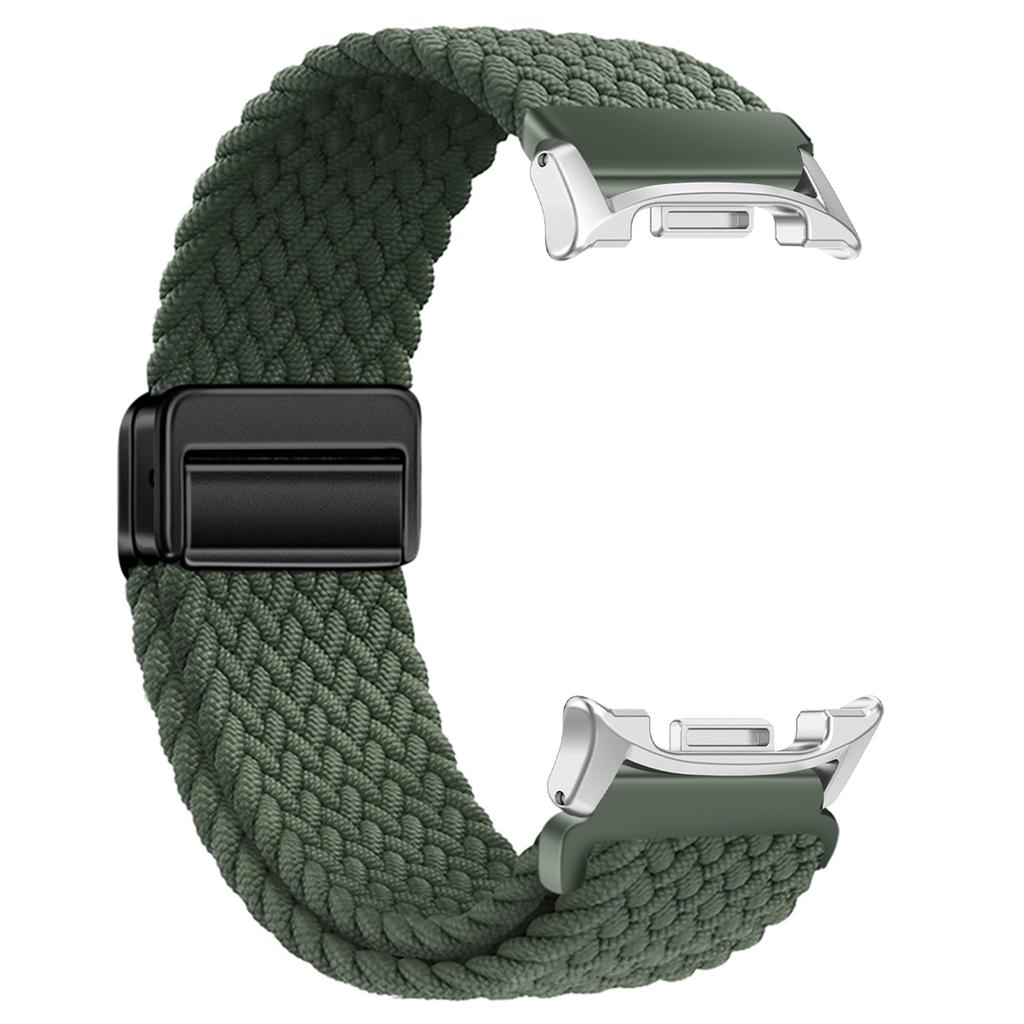 Braided Nylon Band for Samsung Galaxy Watch 8/8 Classic 46mm Magnetic Buckle for Galaxy Ultra 2025/7 47mm Colorful Sport Strap