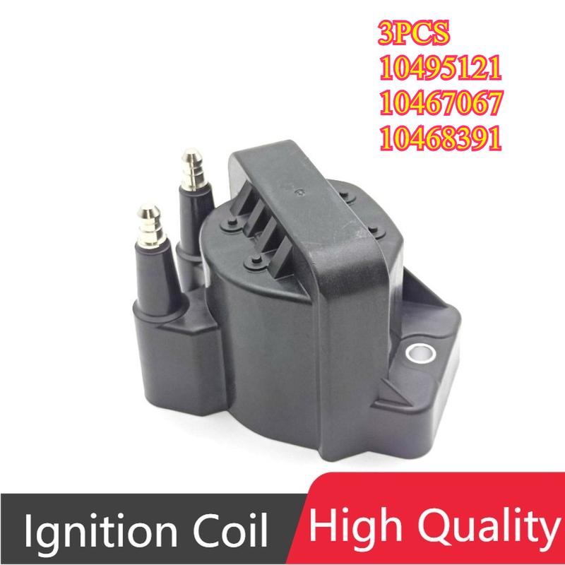 3Pcs 10467067 10495121 10497771 1103608 Ignition Coil For Buick Lucerne LaCrosse Chevrolet Impala Cavalier Pontiac Sunfire