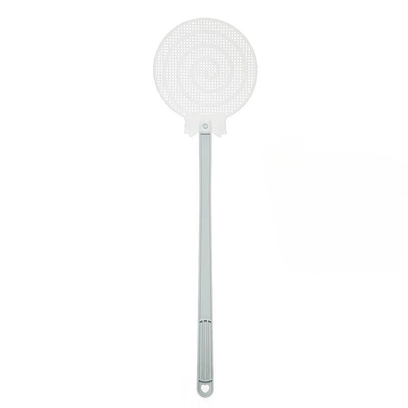 

Durable Mesh Fly Swatter Multi Color Long Handle Insect Swatter Non Toxic Lightweight Pest Control Tool for Home Easy to Use Com белый