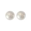 Elegant High-End Large Pearl Stud Earrings - Fashionable and Versatile Daily Wear for Women