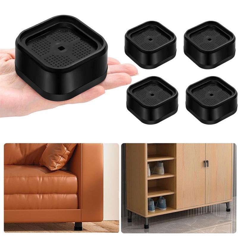 Universal Heightening Shock-Absorbing Foot Pad for Washing Machines and Refrigerators