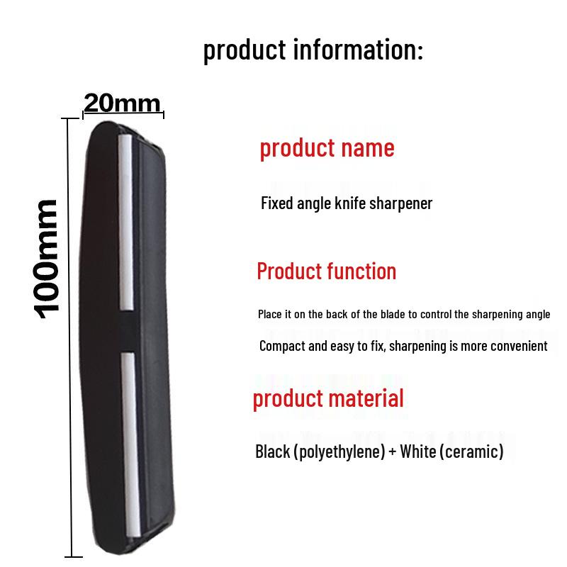 Cross-border Hot Sale: Knife Sharpener with Angle Setter, Clamp Holder, and Sharpening Accessories.