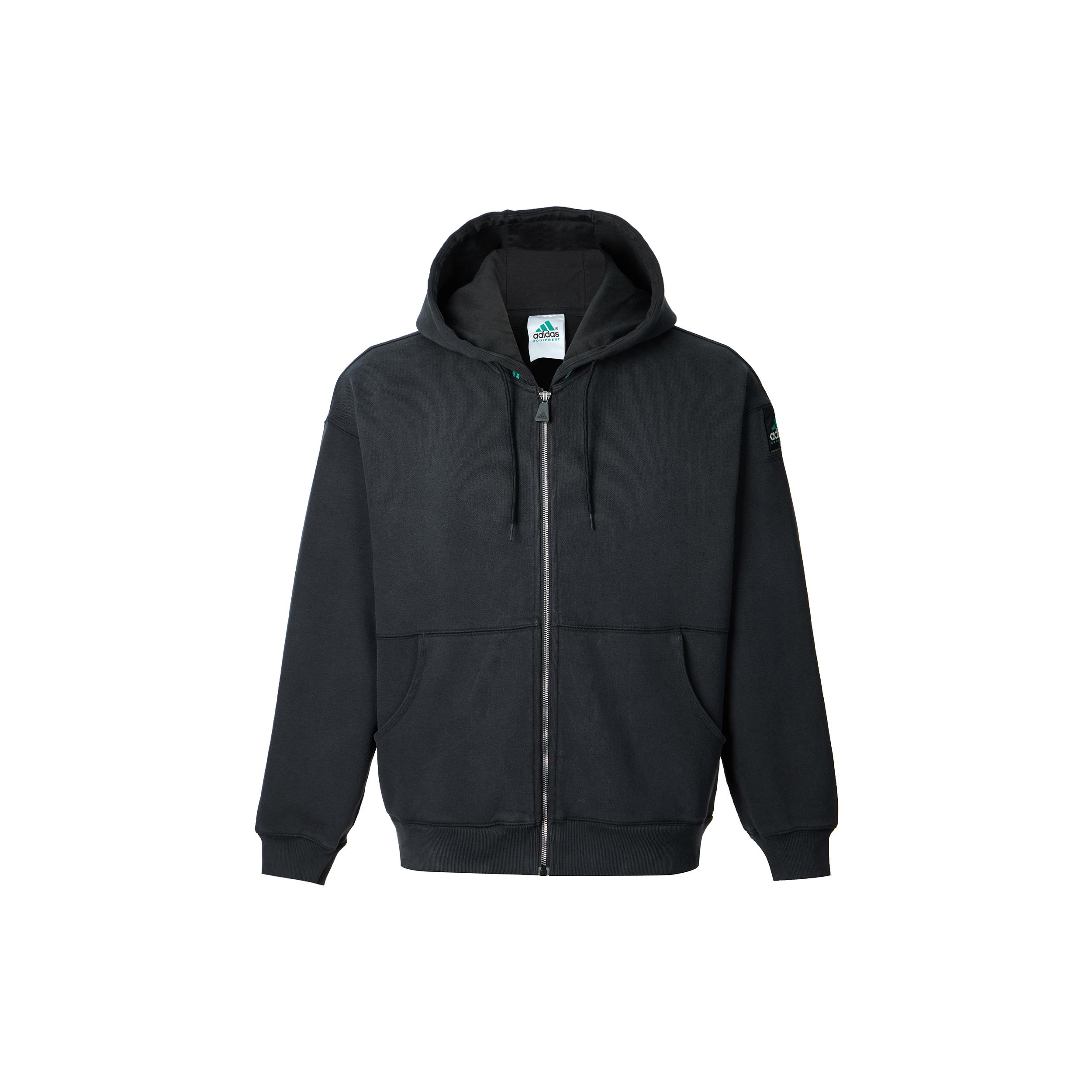 Флисовая худи на молнии Adidas JD0659 XXXL