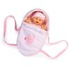 Puppentragetasche - Berjuan - 38 cm - Rosa - Kunststoff - Textil