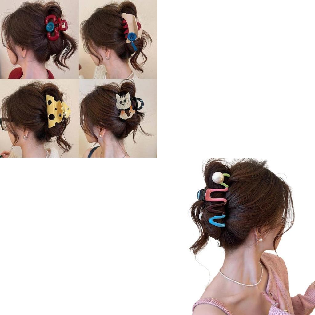 Trendy Hair Clip for Women Stylish Barrettes Gentle on Fine Hair Suitable for Professional Occasion and Night Event