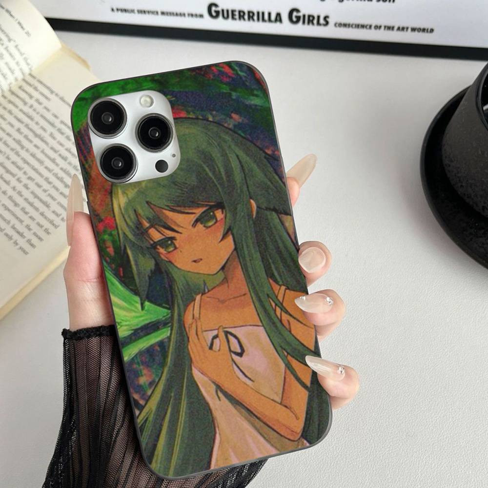 The Song Of Saya Horror Game Corrugated Pattern For IPhone 17 16 15 14 13 12 11 16 Pro Max Plus Pro Non-slip Phone Cover