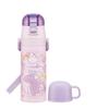 Stainless Steel Water Direct Drinking Cup Drinking Lightweight and Thermal and Cold Water Sports Bottle for Water Children's Bottle, 2-way,