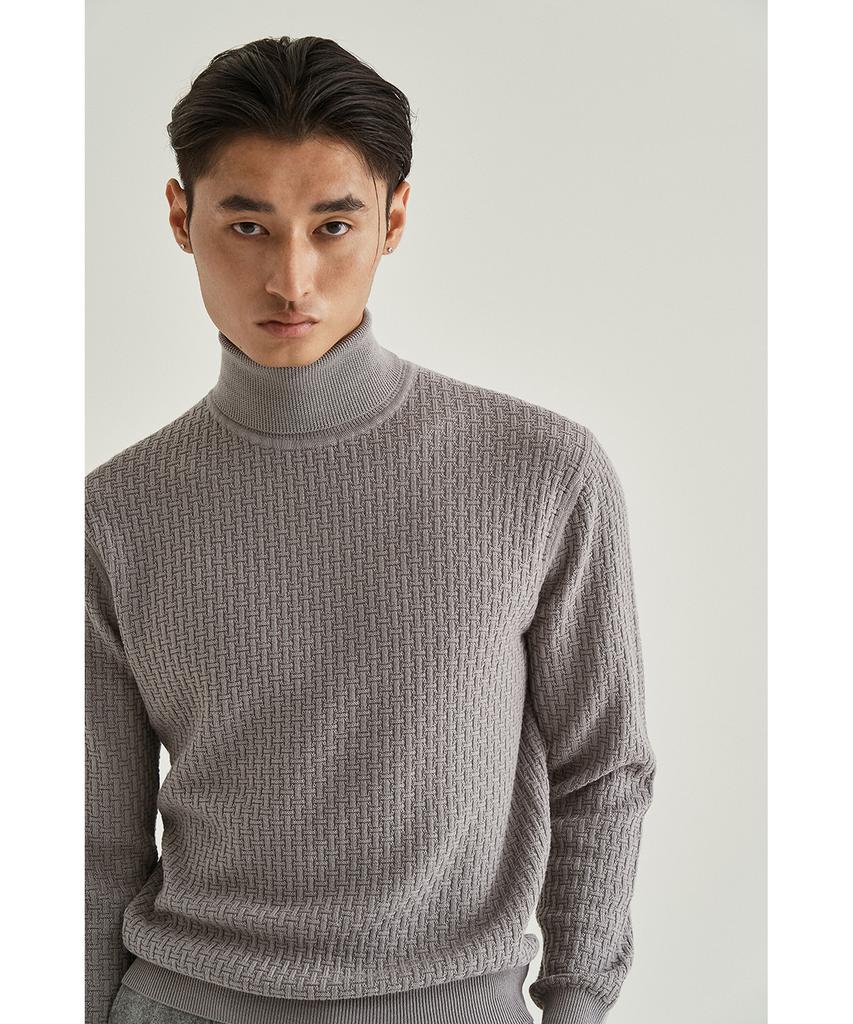 IOLO Signature Turtleneck_Gray