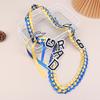 Graduation Leis Class Of 2026 Grad Handmade Ribbon Lei Ribbon Necklace With Grad Letters