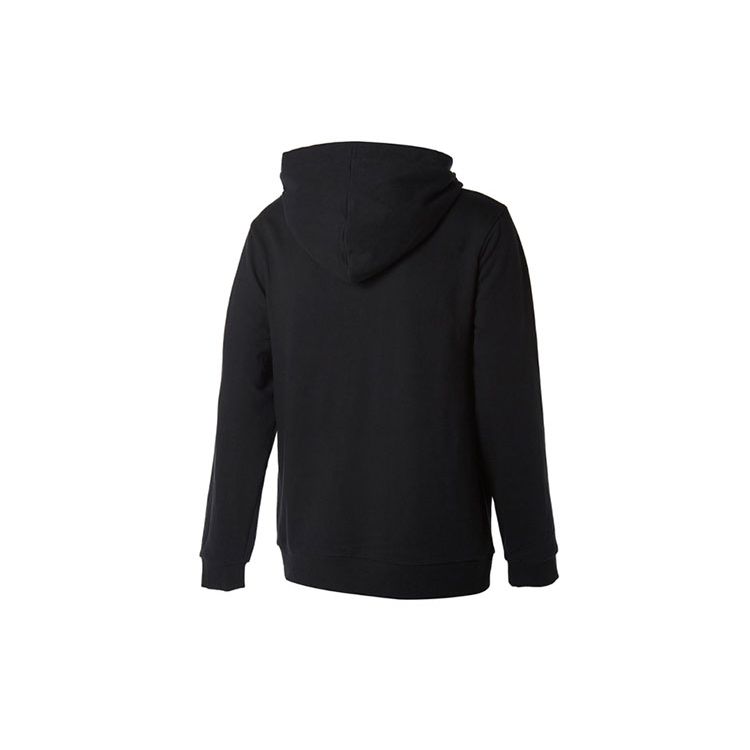 Puma Hanorac cu glugă pulover cu logo față pentru bărbați, topuri negre 897926-01