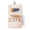 Korean Style Minimalist Hanging Travel Makeup Bag - Large Capacity Portable Wash and Storage Bag with Hook