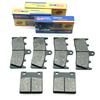 Motorcycle Front Rear Brake Pads for SUZUKI GSX1300R Hayab 1999-2007 GSX1300RZ Ltd 2004-2007 GSX1300 GSX 1300