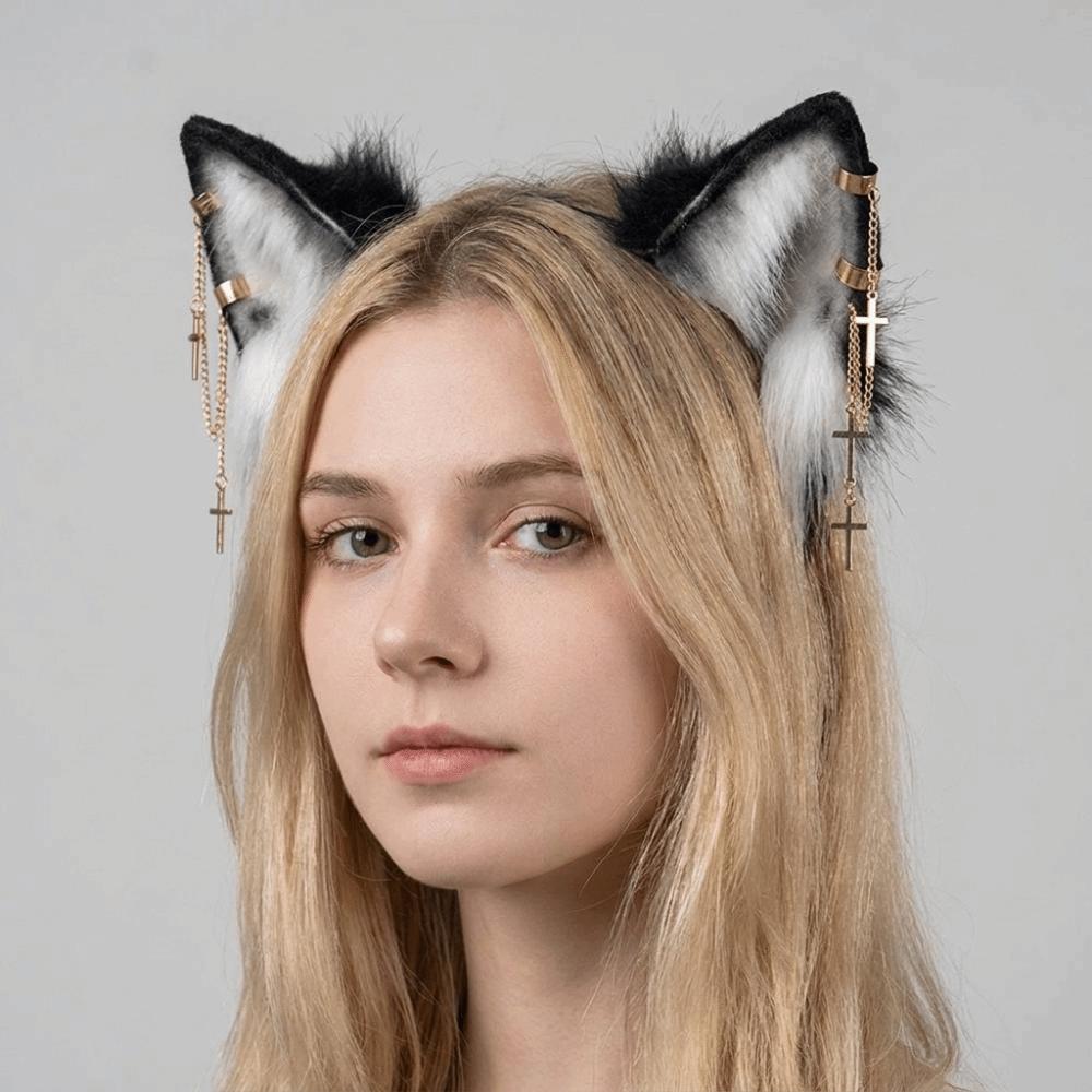Animal Beast Ears Headband Bat Lolita Ears Headwear Cute Hair Accessories Festival