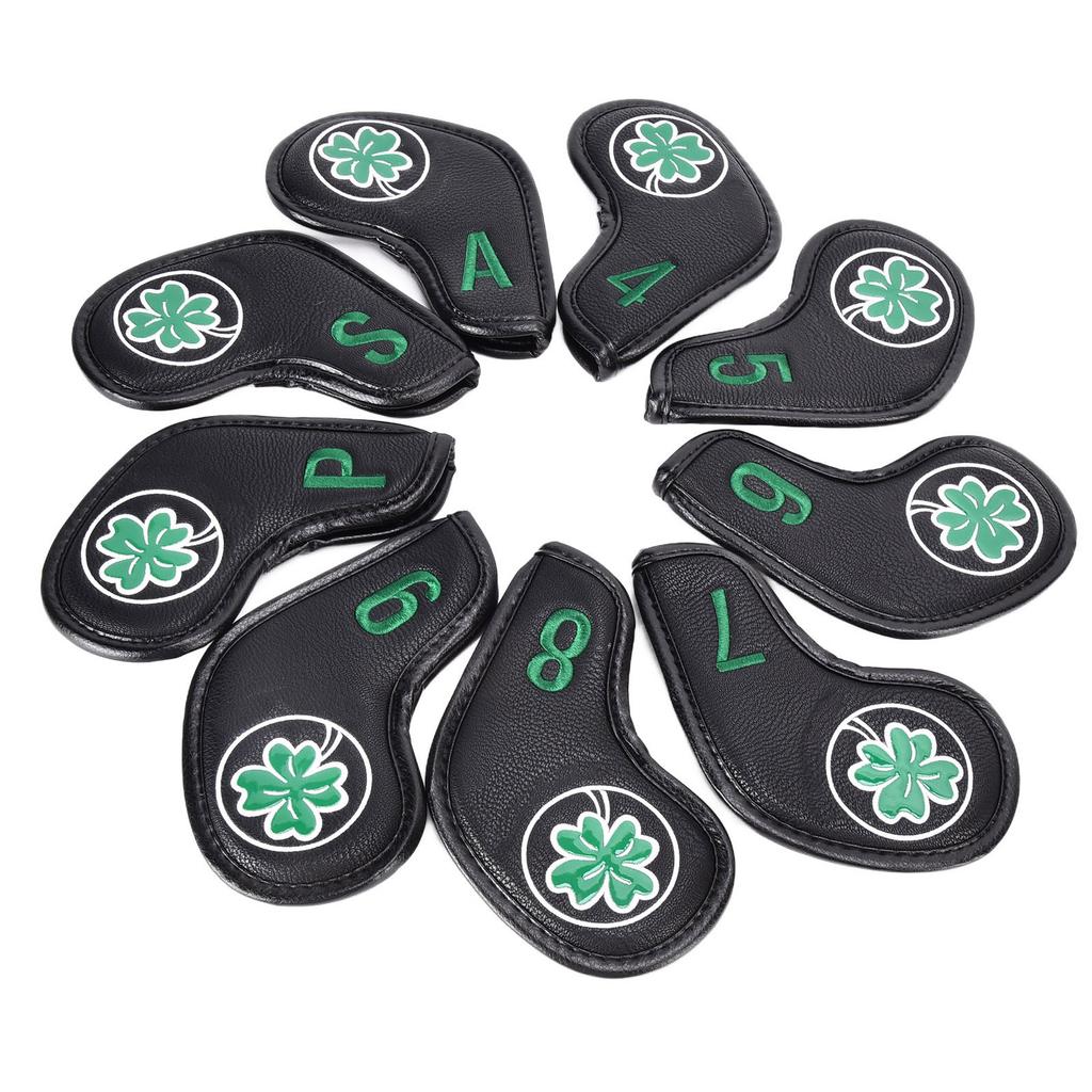 9PcsCelsiusSet PU Iron Head Covers Set Iron Headcover Rod Head ive Cover