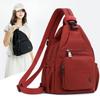 Sac à dos bandoulière multifonctionnel léger pour femmes - Design tendance 2025 pour le sport et le cyclisme