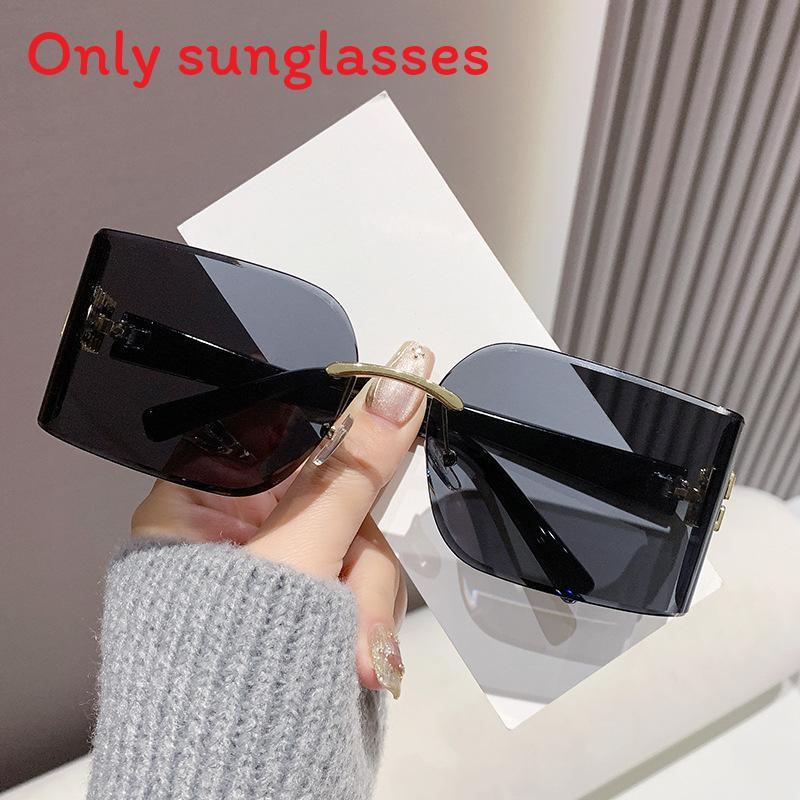 

Y2k Retro Square Sunglasses With Uv400 Protection For Casual Outdoor Wear BlackGray