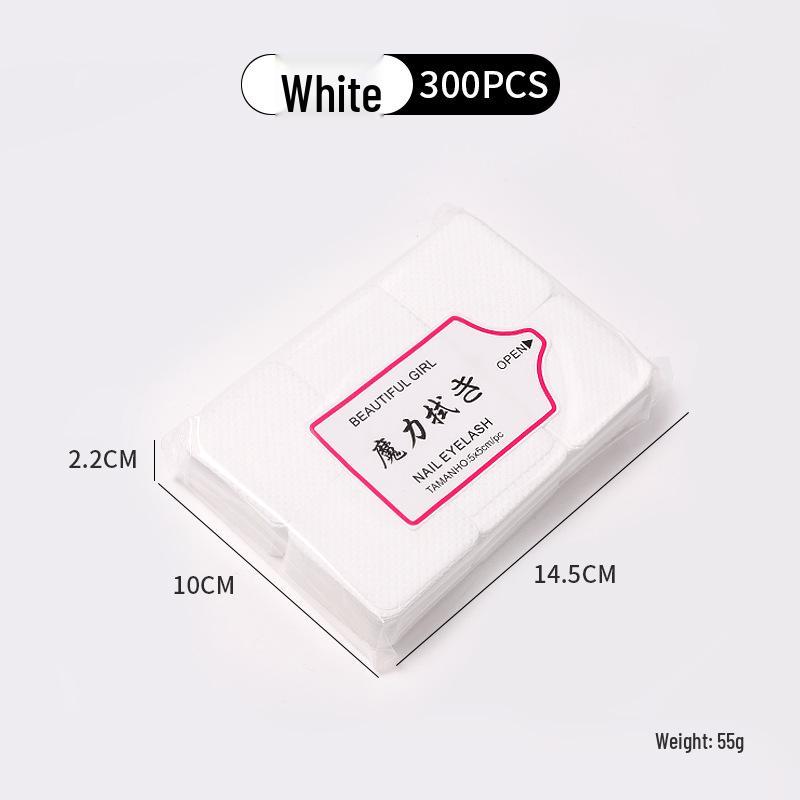 Lint-Free Nail Art and Eyelash Glue Cleaning Wipes