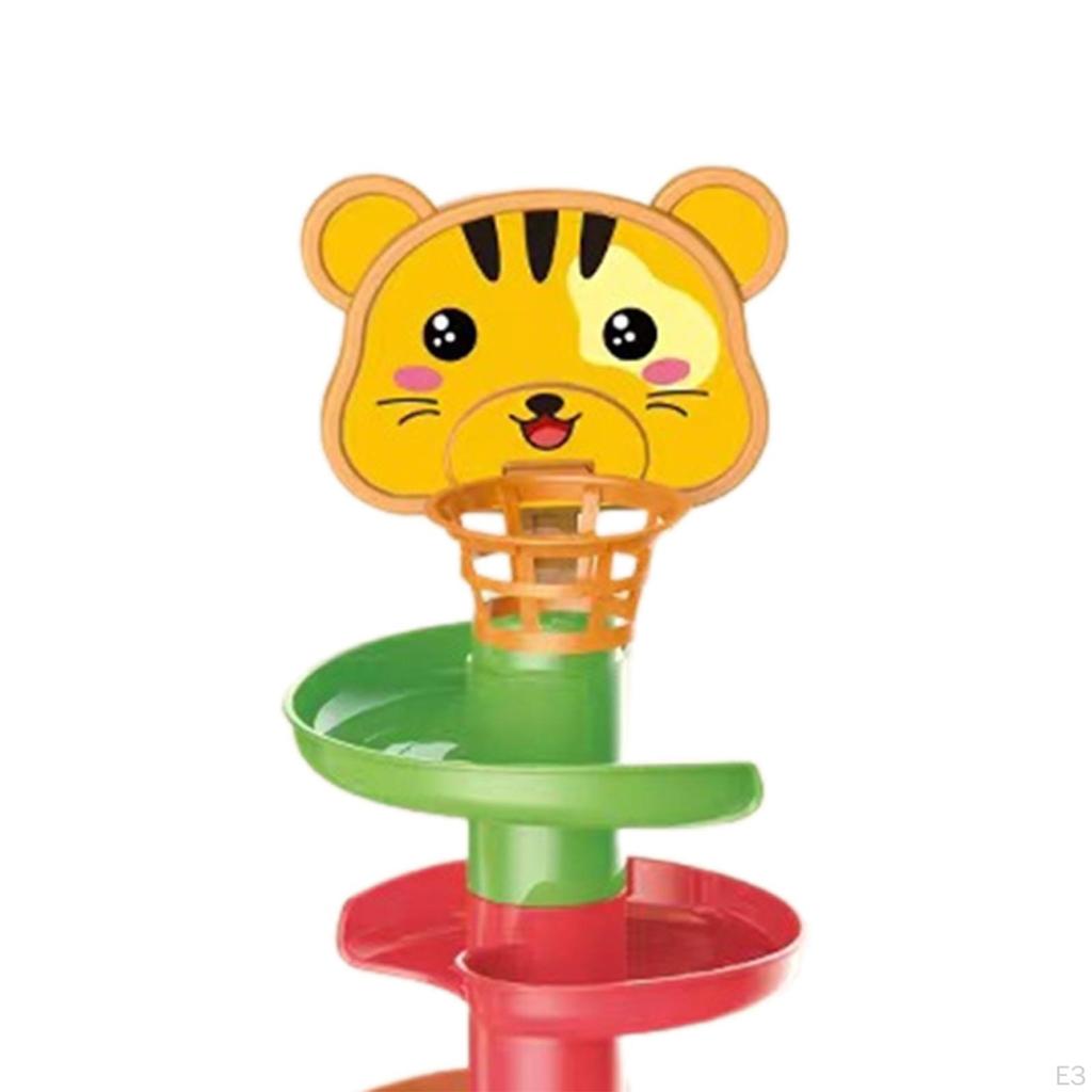 Ball Activity Toy Drop and Ramp Fine Motor Skills Fun Run Toys for Baby
