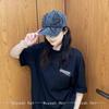 And Women Personalized Embroidered Wing Double-Edged Blade Baseball Caps Sun Protection Distressed All-Match Street Style Peaked Hats Fashion
