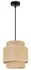 Hanging Lamp, Ceiling Chandelier, Lampshade, Boho Juta