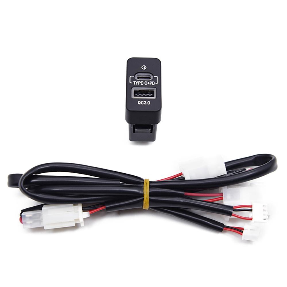 18W Car Charger Type-C+QC3.0 Fast Charging For Haval H6 M6